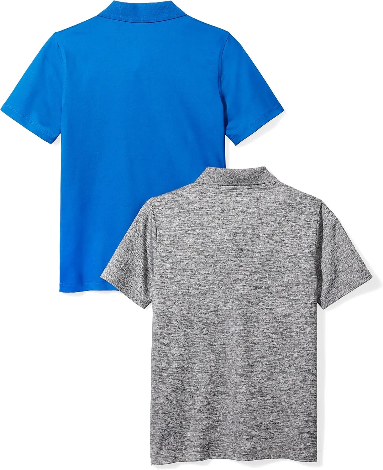 Amazon Essentials Boys and Toddlers' Active Performance Polo Shirts, Pack of 2