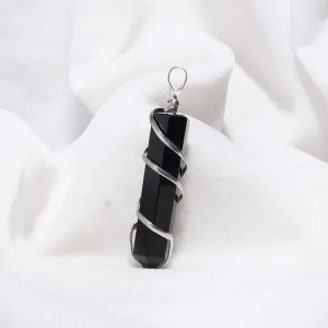 Black Obsidian Pendant (Without Chain)