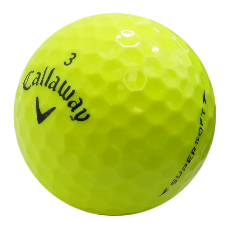 Callaway Supersoft Yellow Sleeve