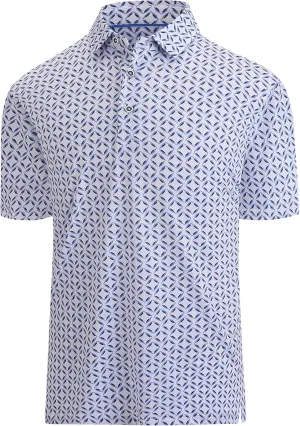 Damipow Premium Golf Shirts for Men Dry Fit Performance Polo Short Sleeve Collared Shirt