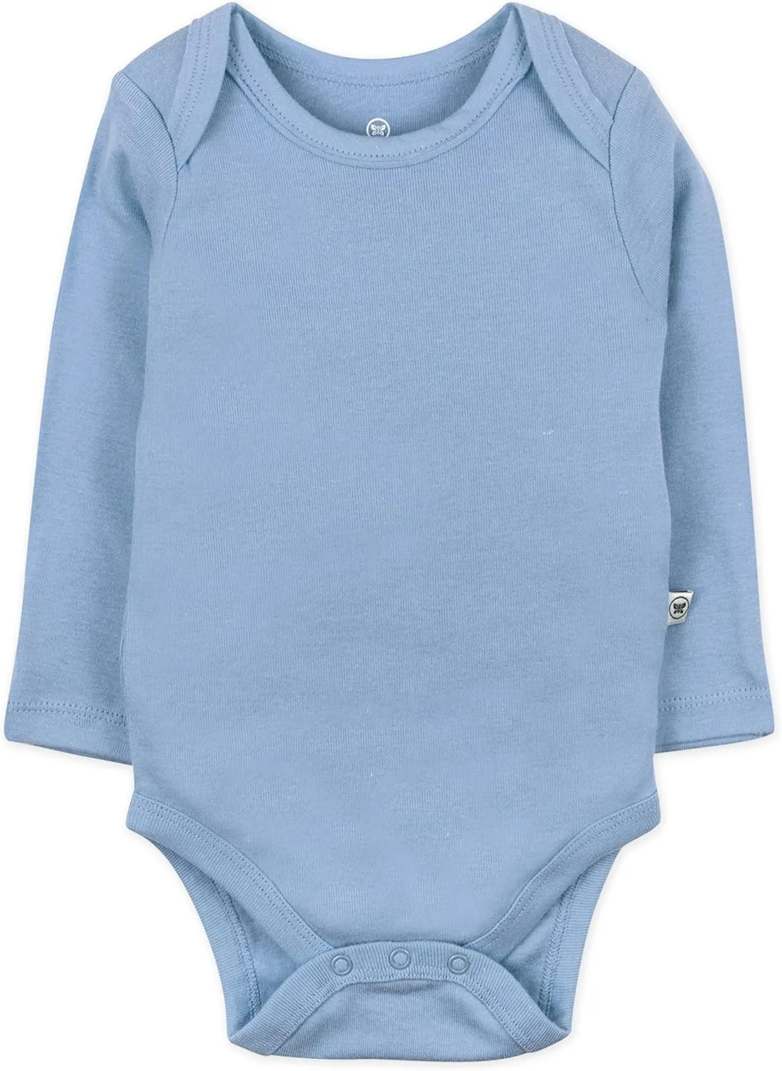 HonestBaby 10-Pack Long Sleeve Bodysuits One-piece 100% Organic Cotton for Infant Baby Boys, Girls, Unisex