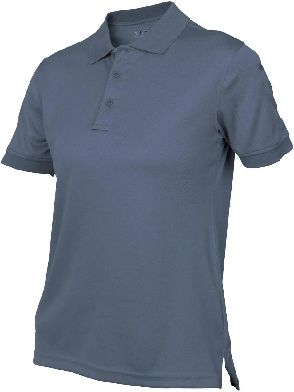 LAPG Women's Recon Jersey Short Sleeve Polo Shirt, Anti-Wrinkle Moisture Wicking Tactical Polo Shirt for Women