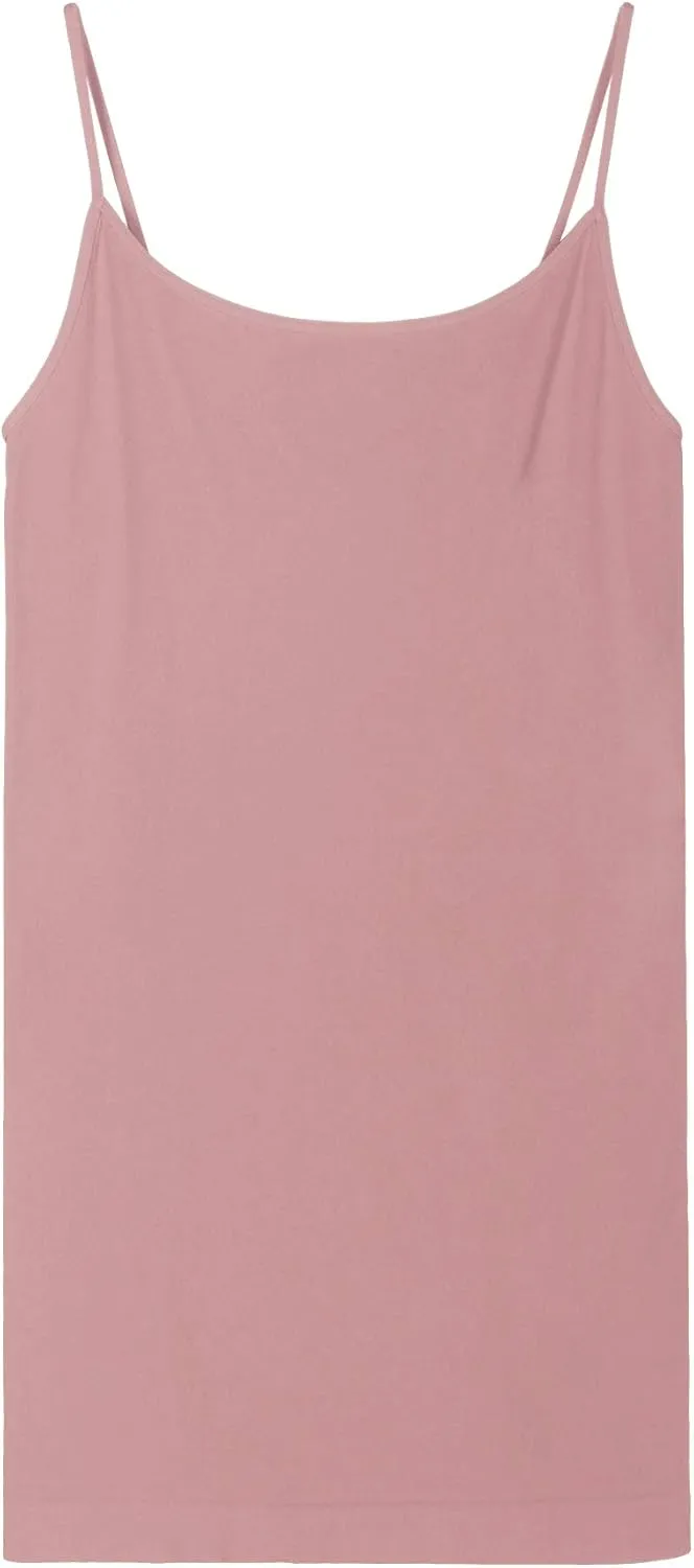 NIKIBIKI Women Seamless Basic Camisole, Made in U.S.A, One Size