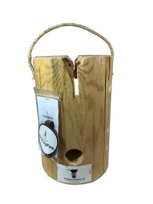 One Log Fire Cookstove Campfire 1-Pack Free Shipping