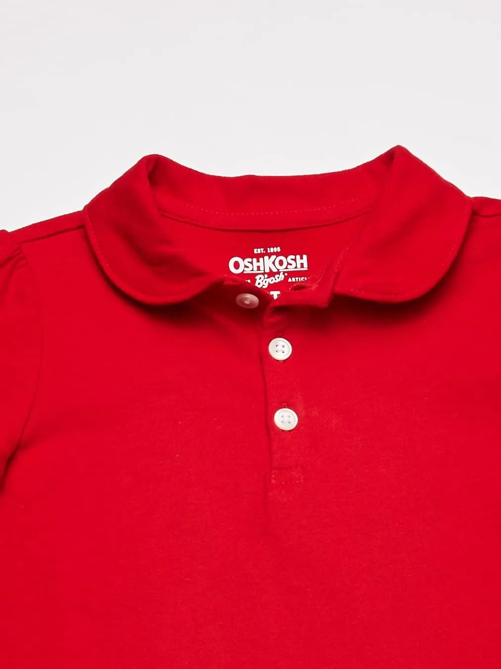 OSHKOSH B'GOSH Girls' Short-Sleeve Uniform Polo