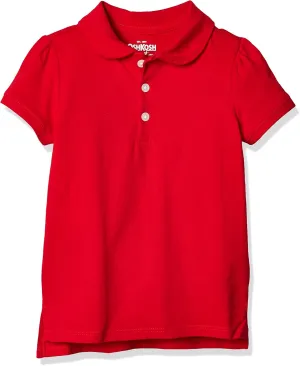 OSHKOSH B'GOSH Girls' Short-Sleeve Uniform Polo