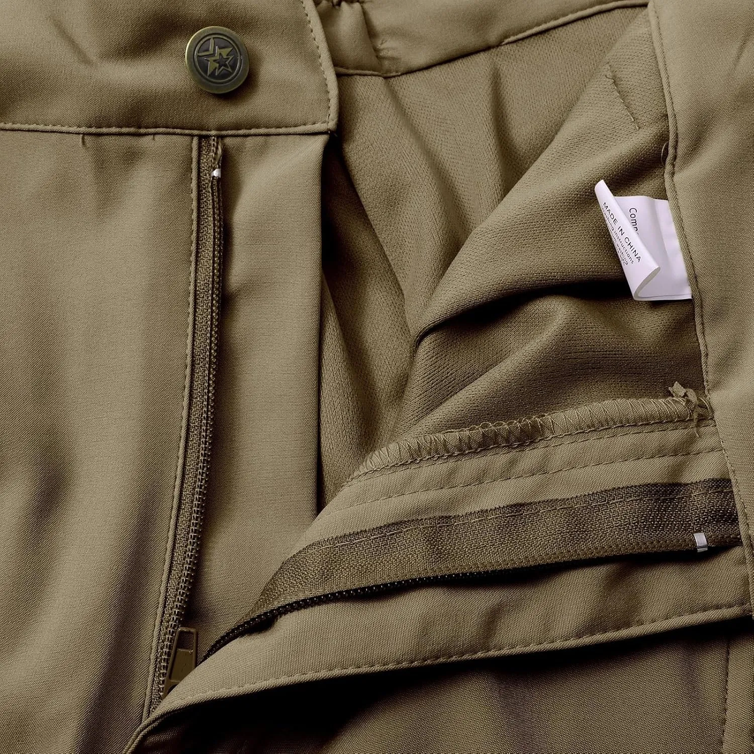 Tactical Pants for Men Lightweight Stretch Hiking Cargo Pants Outdoor Waterproof Ripstop Pant with Multi Pockets